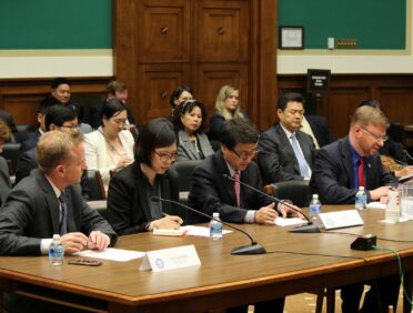 Committee For Human Rights in North Korea at congressional hearing.