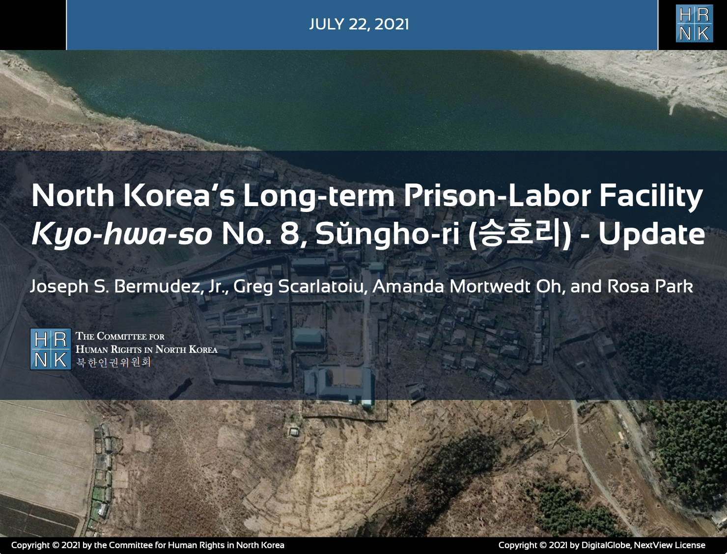 Satellite image of North Korean prison- labor facility.