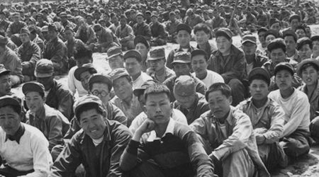 Prisoners in a North Korean Camp.